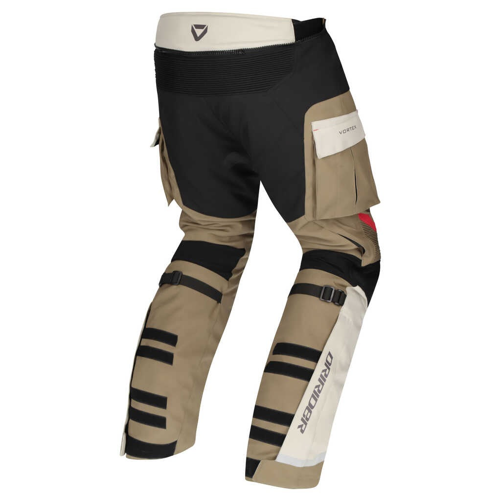 DriRider Vortex Adventure III Khaki/Stone/Black Textile Pants