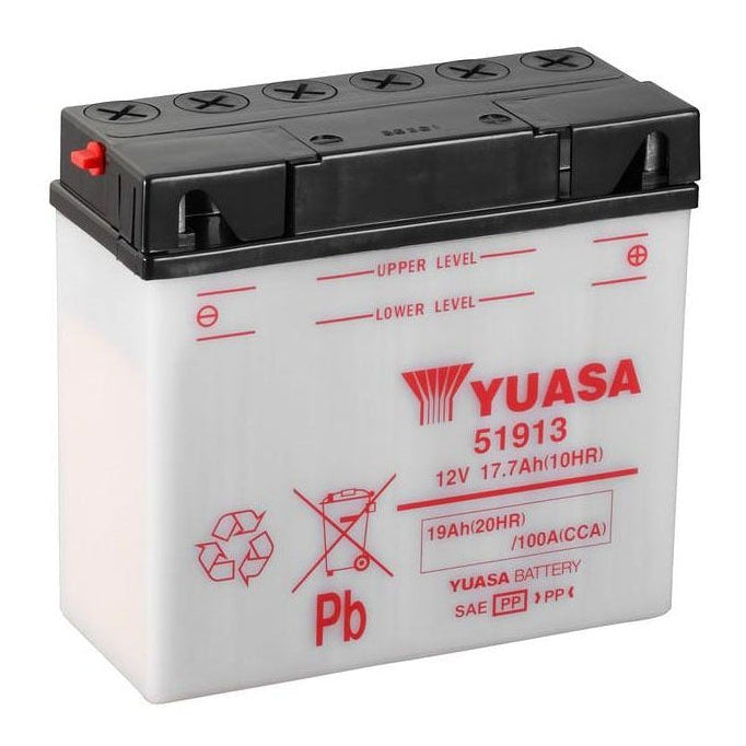 Yuasa 51913 Yumicron Series 12V 19Ah/100CCA Battery