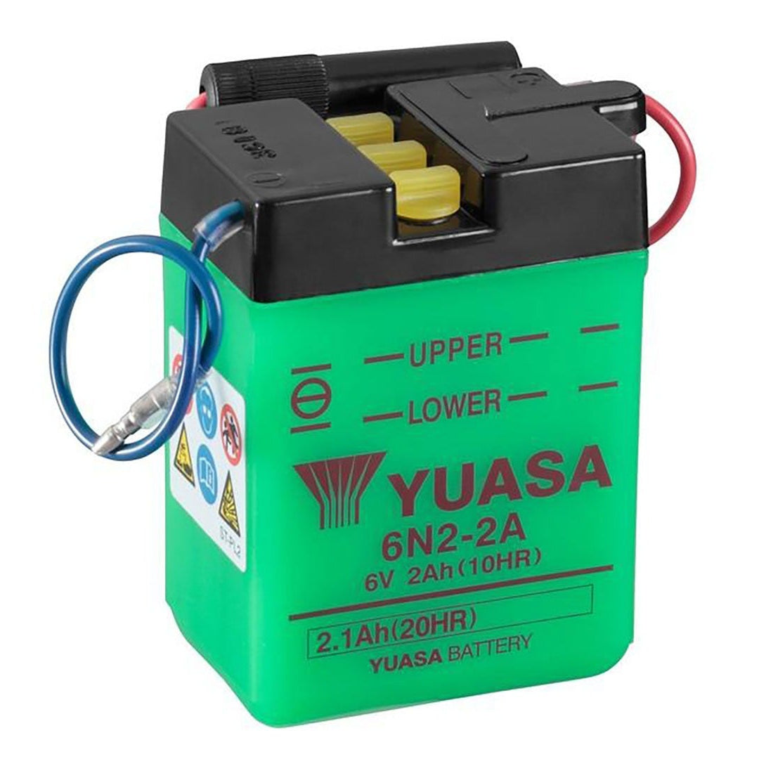 Yuasa 6N2-2A Conventional Series 6V 2Ah Battery