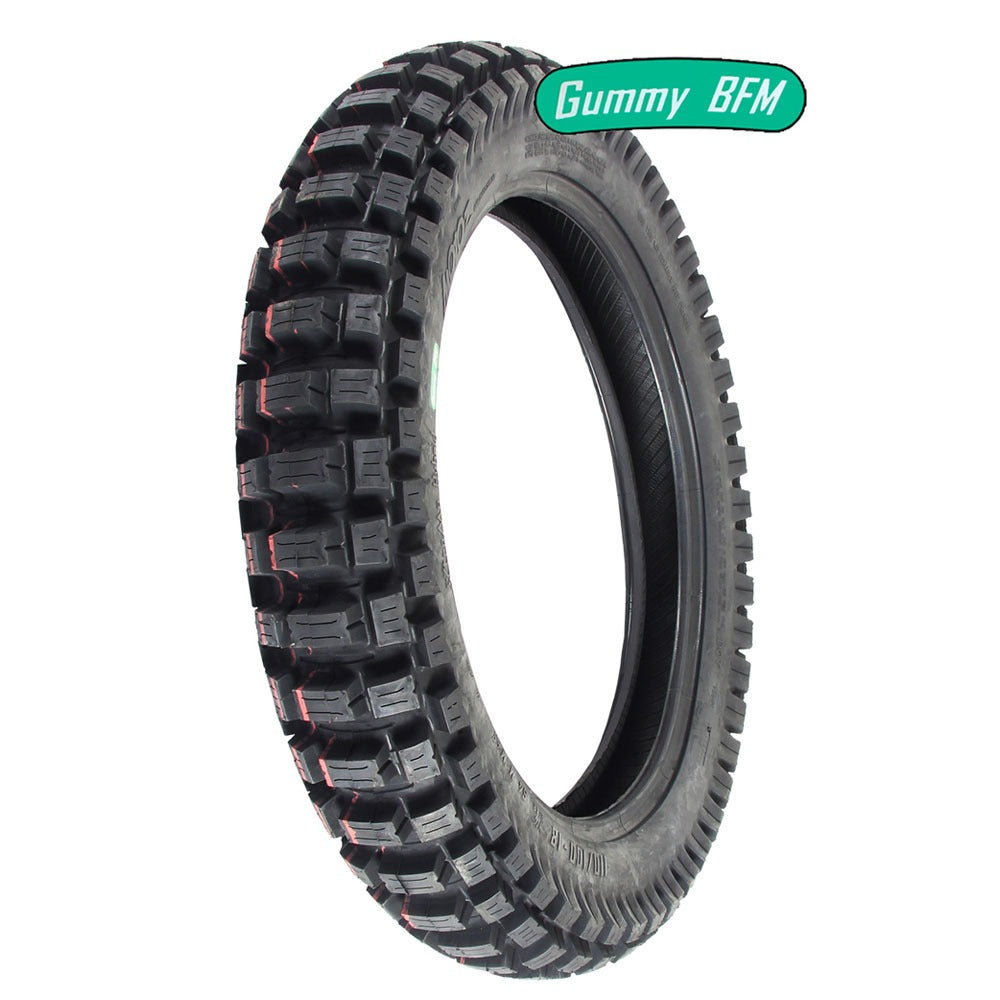Motoz Xtreme Hybrid Gummy Rear Tyre 120/100-18 68M MST Tube Type