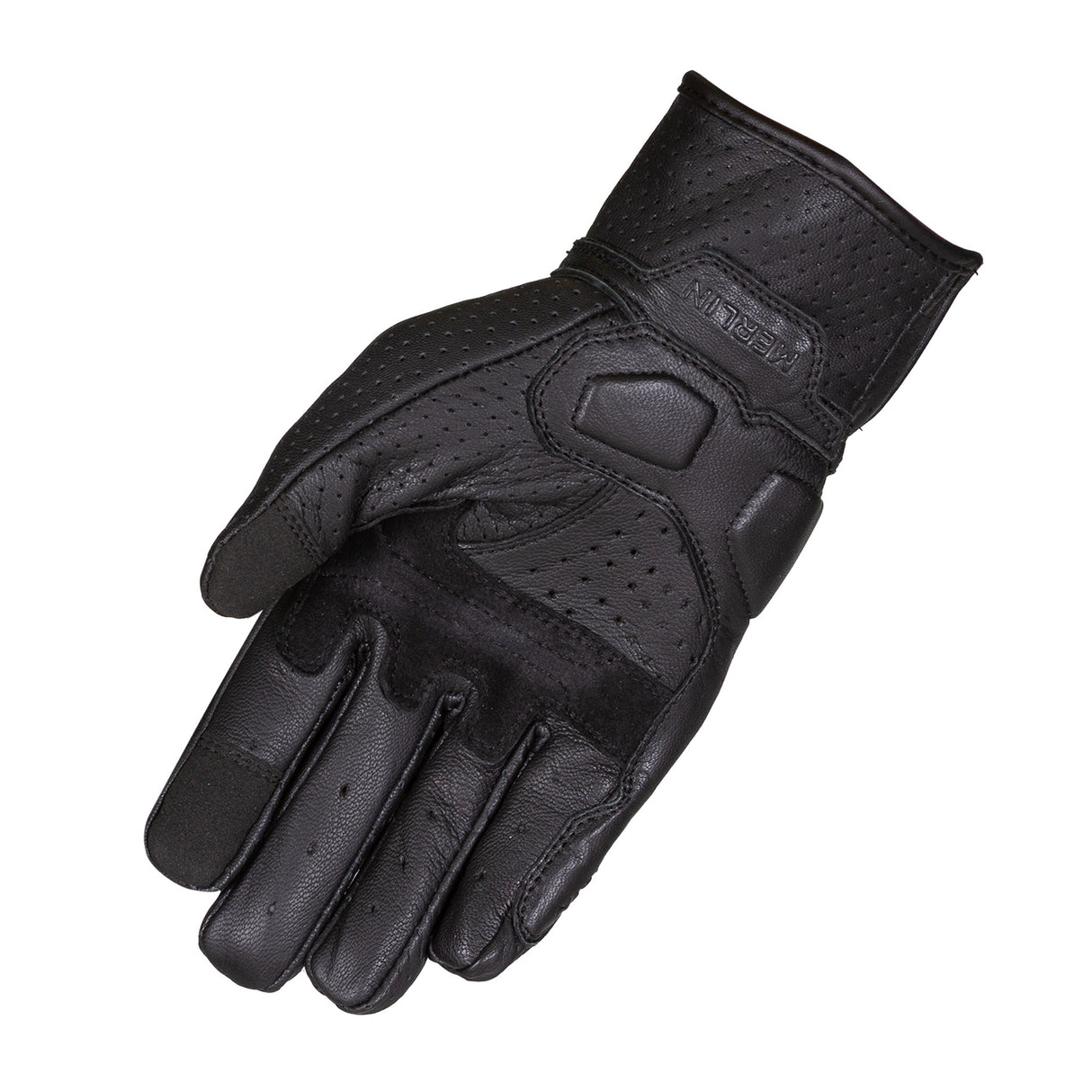 Merlin Legacy D3O Black Leather Gloves