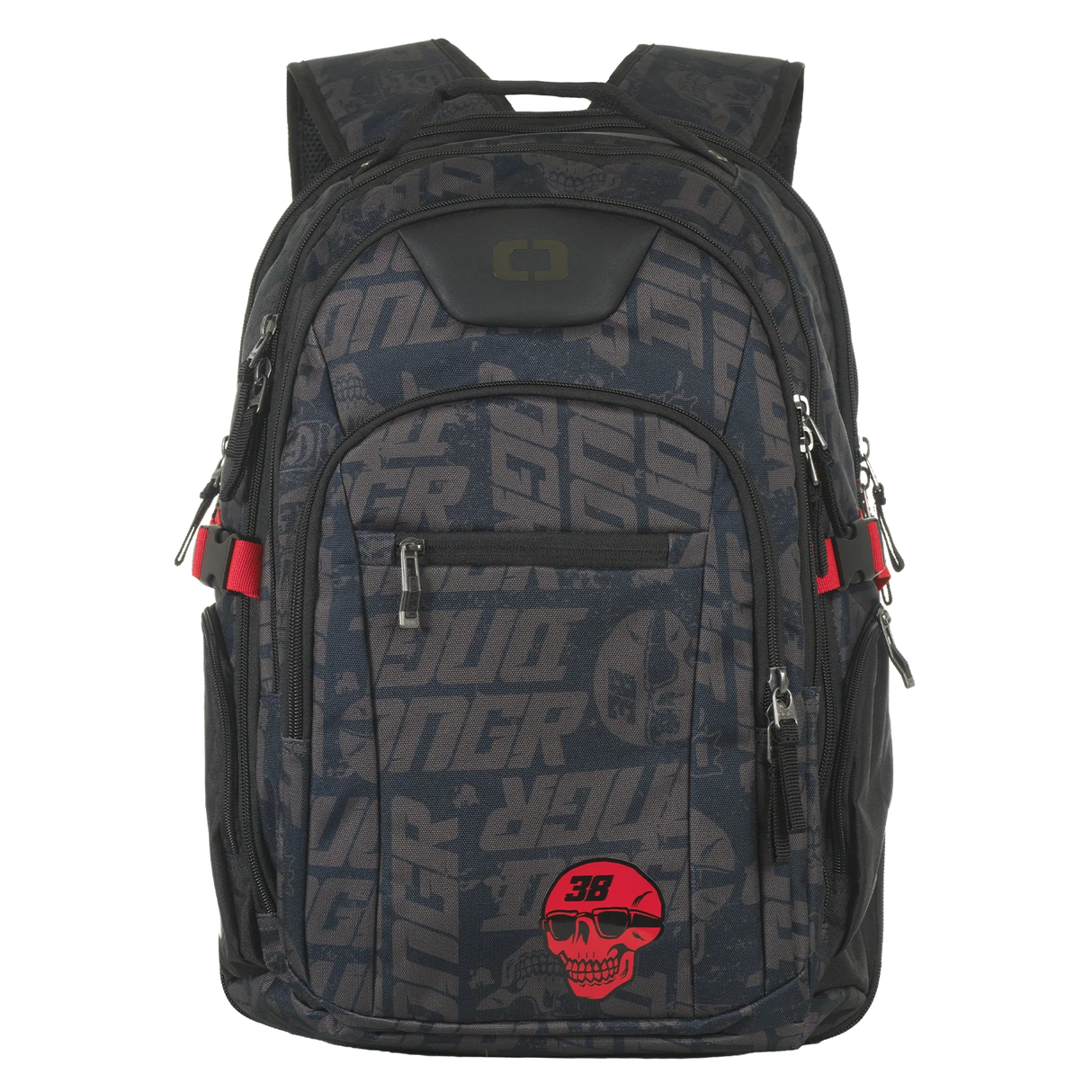 Ogio Urban Dngr Flat Black/Red Backpack