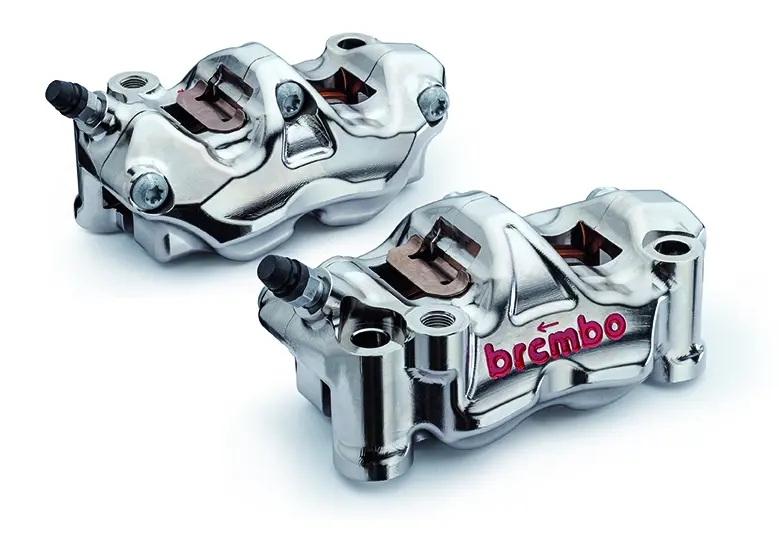 Brembo GP4 RX 130mm Radial Caliper Set w/Pads for Yamaha MT-01/YZF-R1 07-14