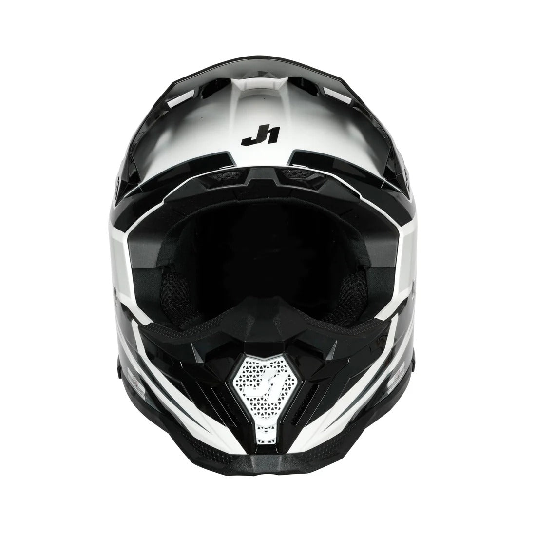 Just1 J40 Speed Gloss Black/White Helmet