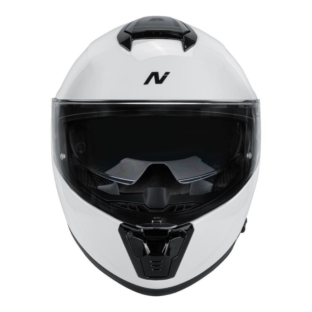 Nitro N915 Gloss White Helmet