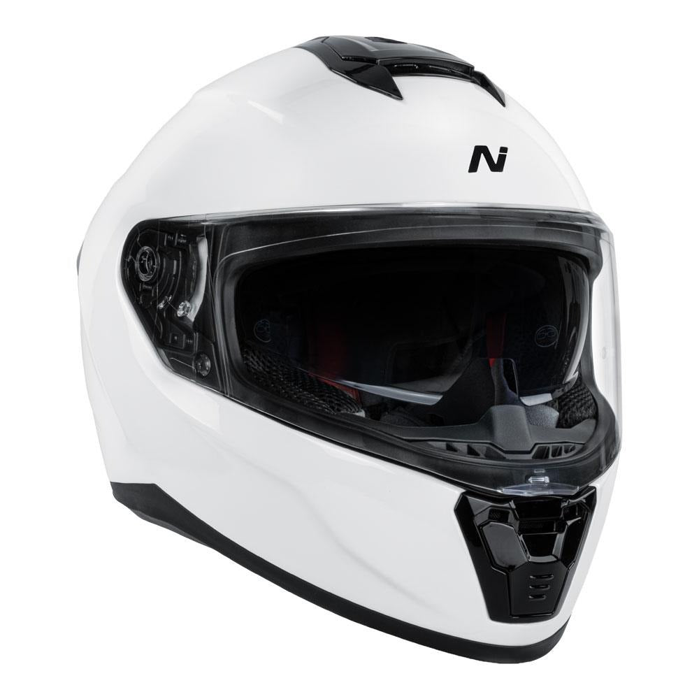 Nitro N915 Gloss White Helmet