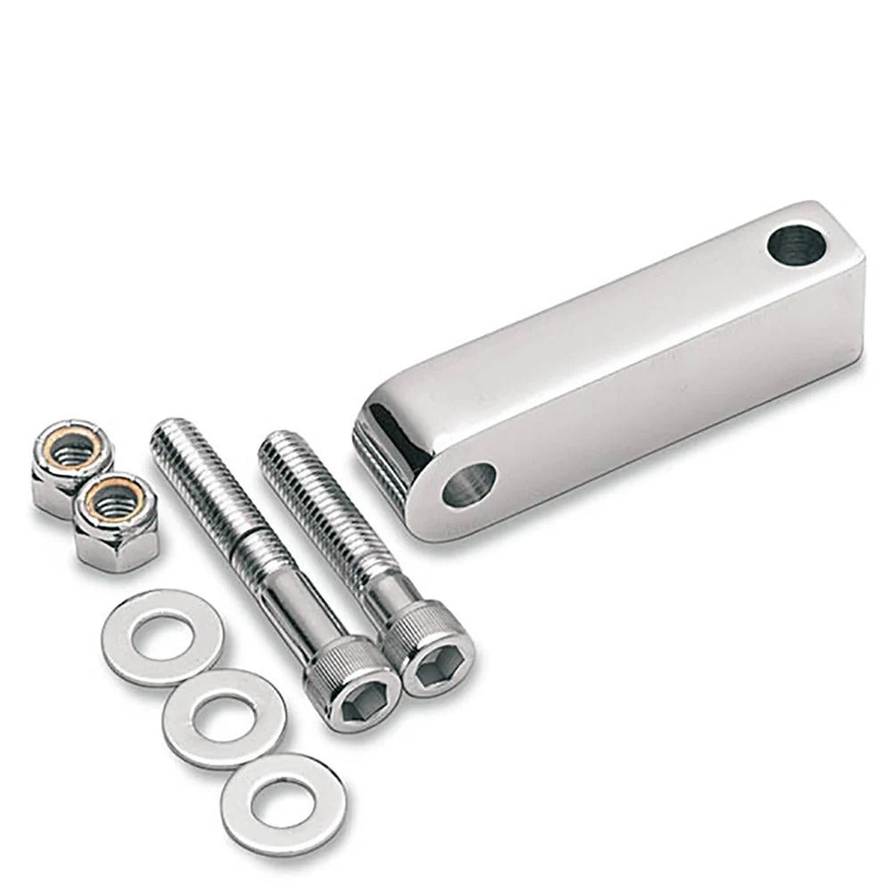 Arlen Ness AN-08-362 2-3/4" Extended Headlight Mount Block Chrome