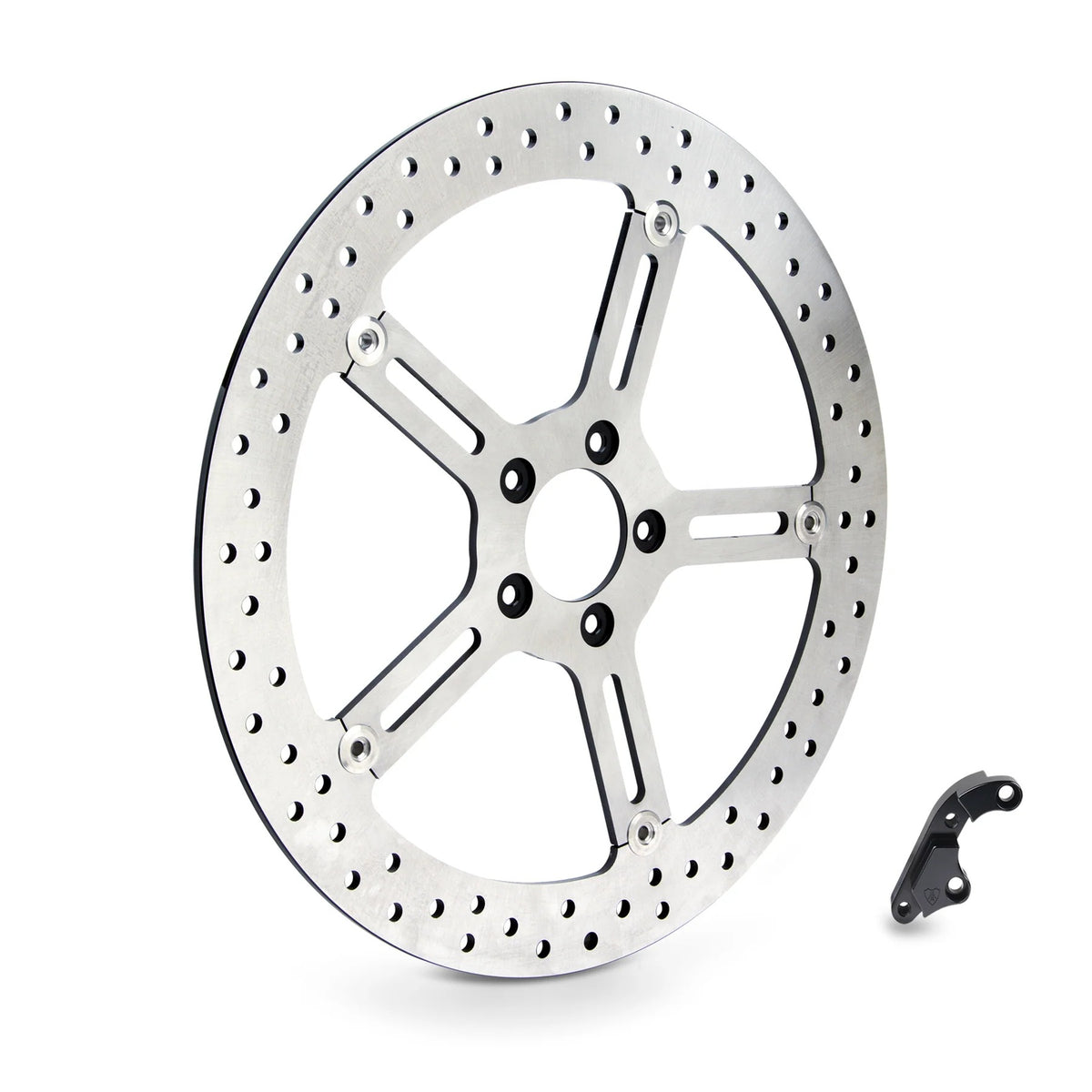 Arlen Ness AN-02-973 15" Right Front Big Brake Disc Rotor for Softail 15-17/Dyna 06-17