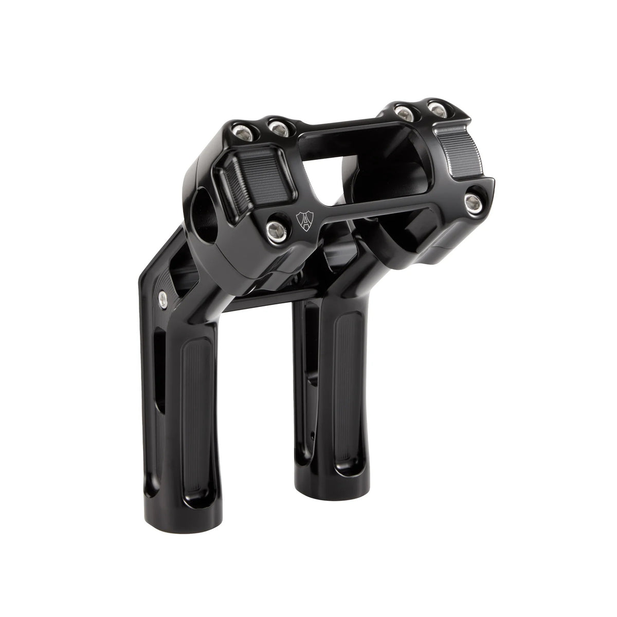 Arlen Ness AN-520-066 7" Method Wayback Risers Black for Harley-Davidson Softail Street Bob/Low Rider ST/Standard/Breakout 18-24
