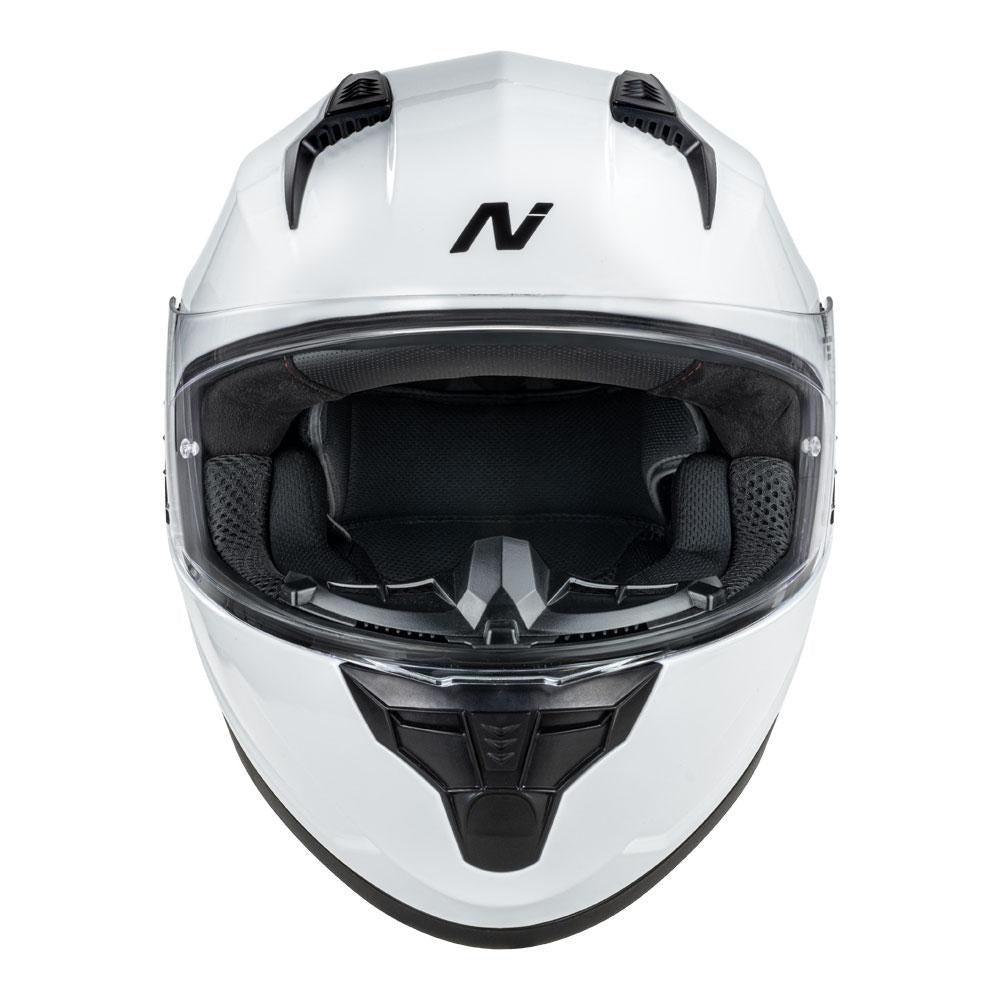 Nitro N700 Gloss White Helmet