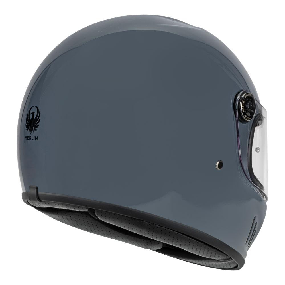 Merlin Revival Gloss Nardo Grey Helmet