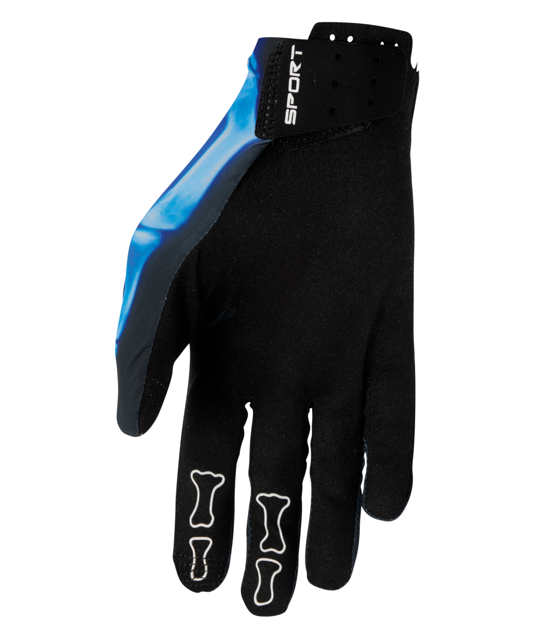 Thor 2025 Sportmode X-Ray Black Gloves