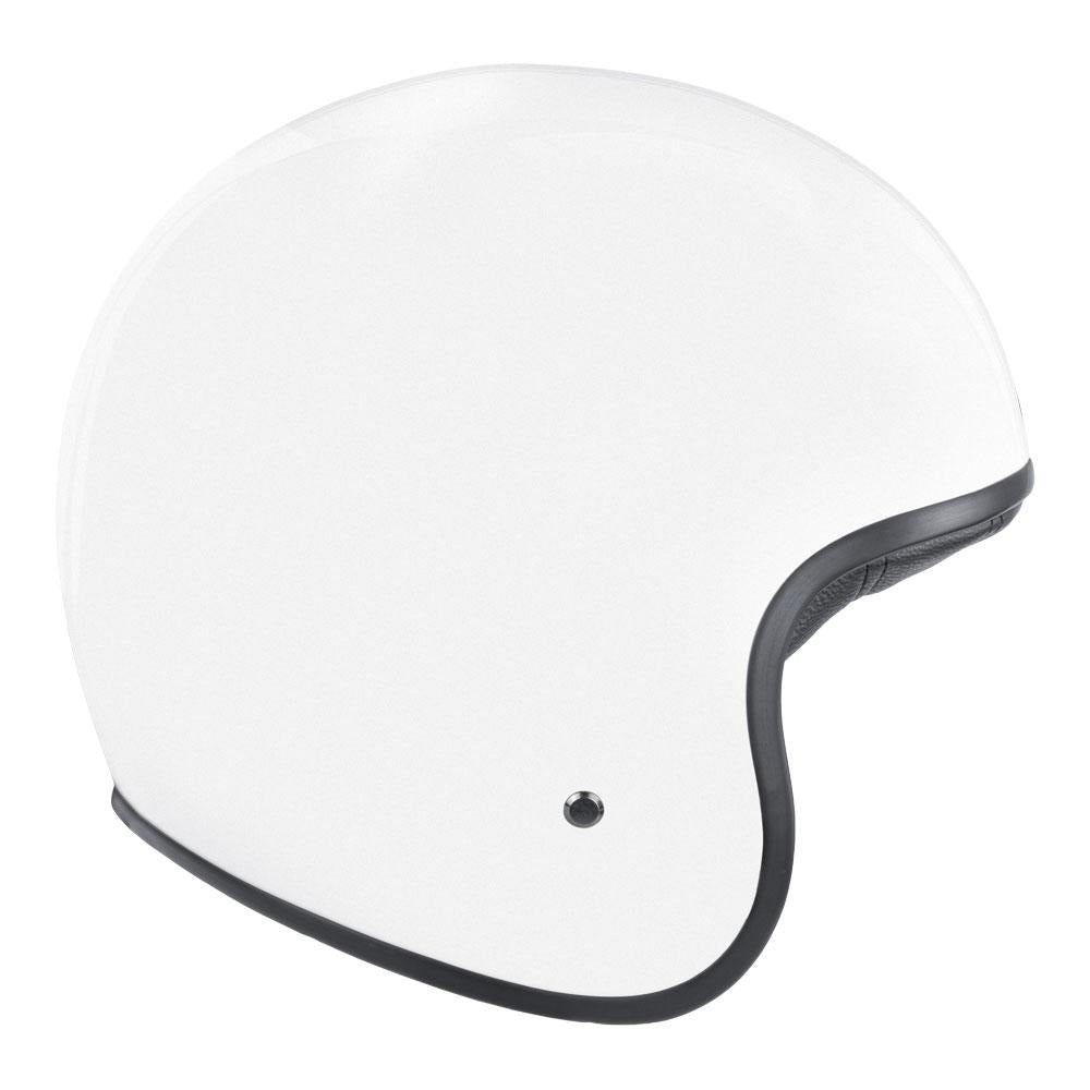 Merlin Blackbird Gloss White Helmet