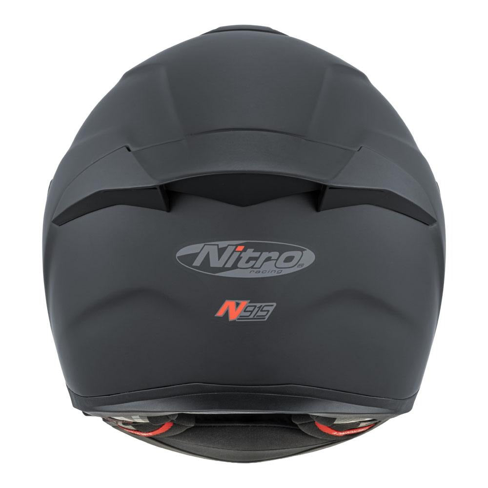 Nitro N915 Satin Black Helmet