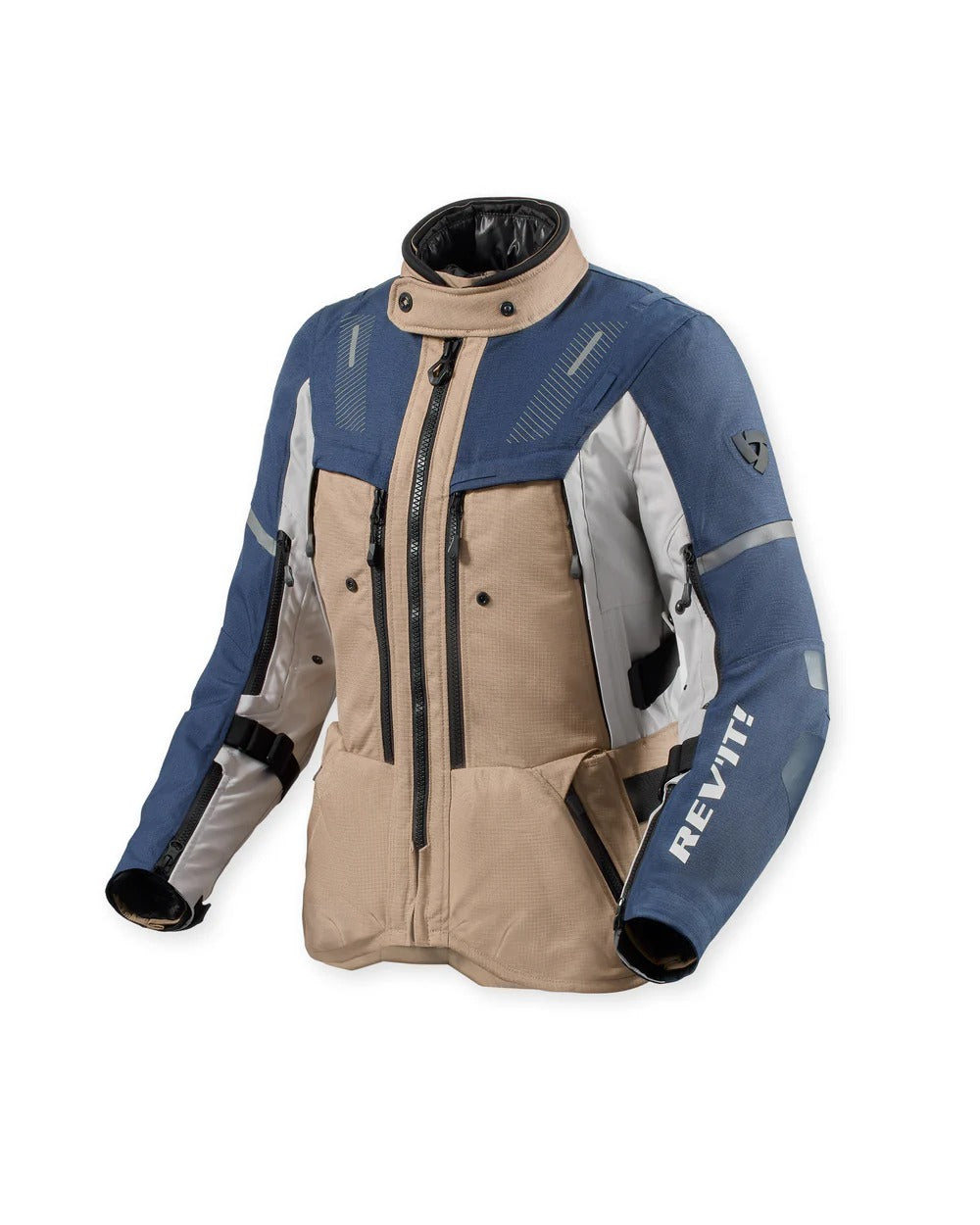 REV'IT! Sand 5 H2O Sand/Blue Womens Textile Jacket