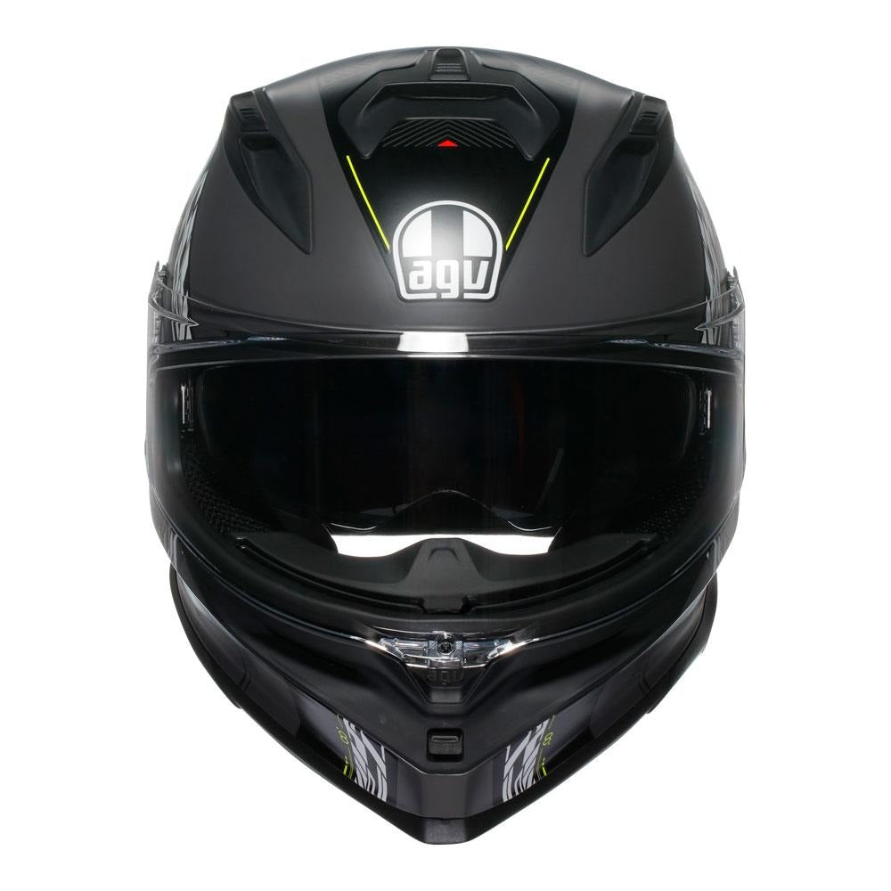 AGV K7 Kyber Matte Grey/Fluro Yellow Helmet