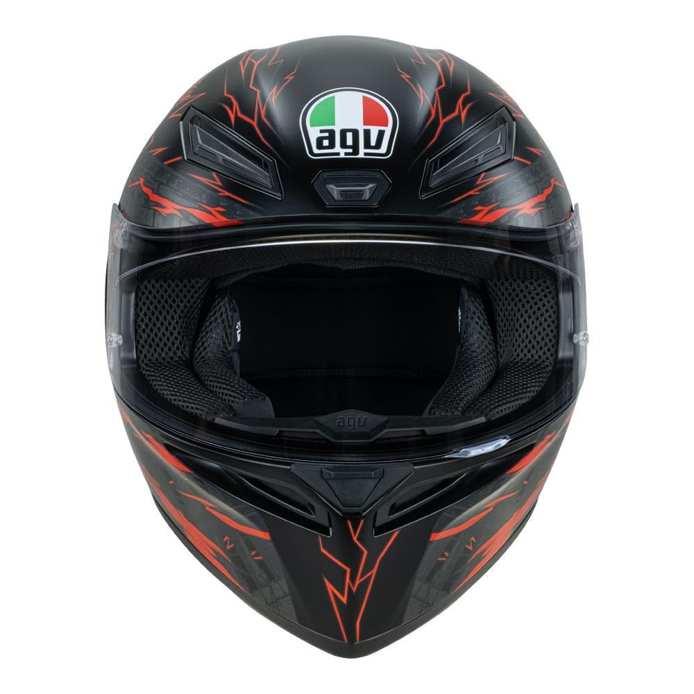 AGV K1 S Gladiator Matte Black/Gold/Red Helmet