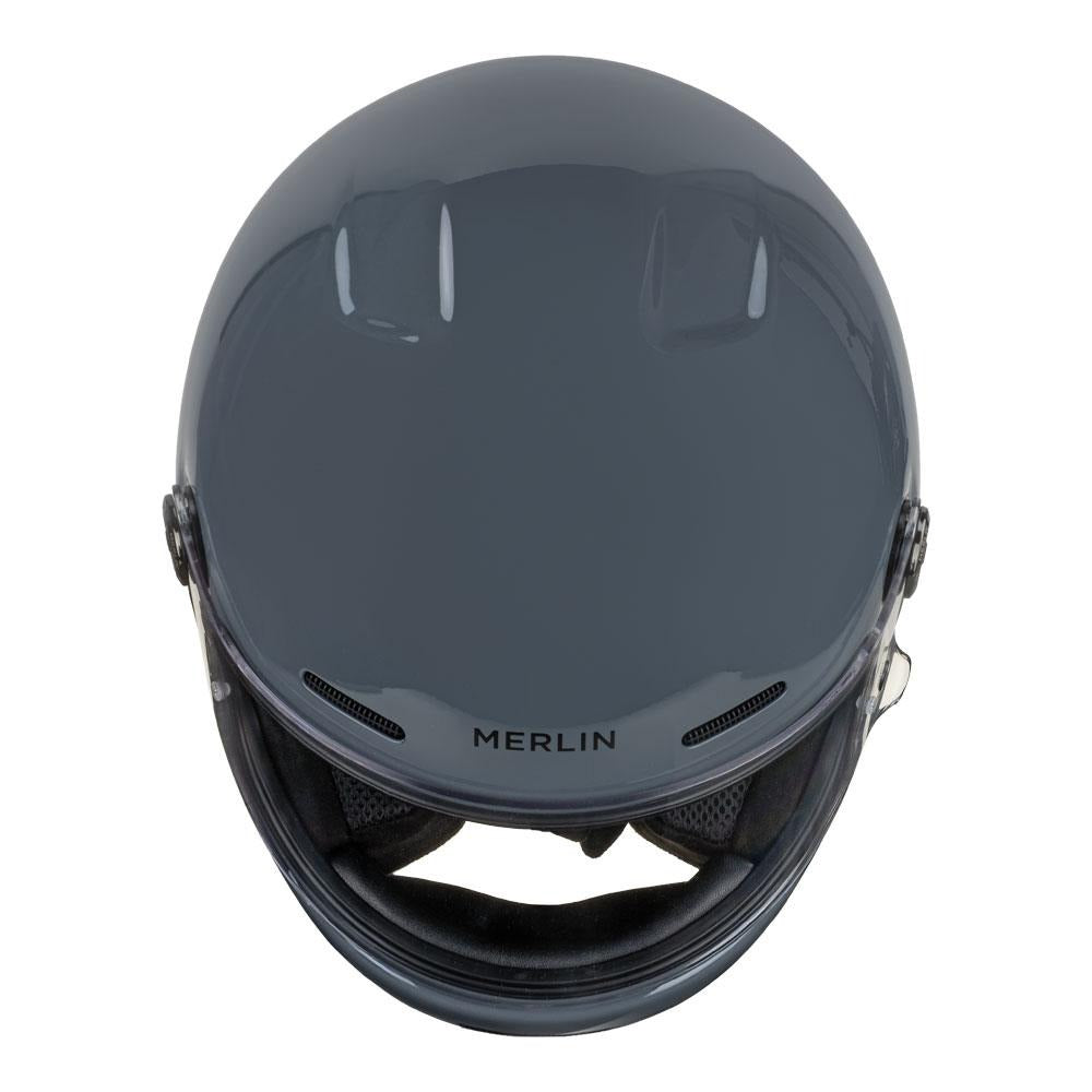 Merlin Revival Gloss Nardo Grey Helmet