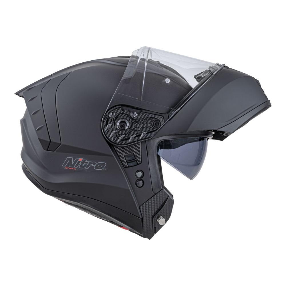 Nitro F920 DVS Turismo Satin Black Modular Helmet