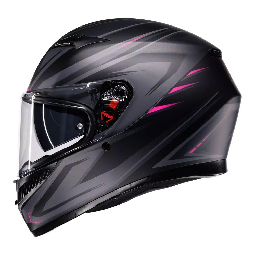 AGV K3 Syth Matte Black/Pink Helmet