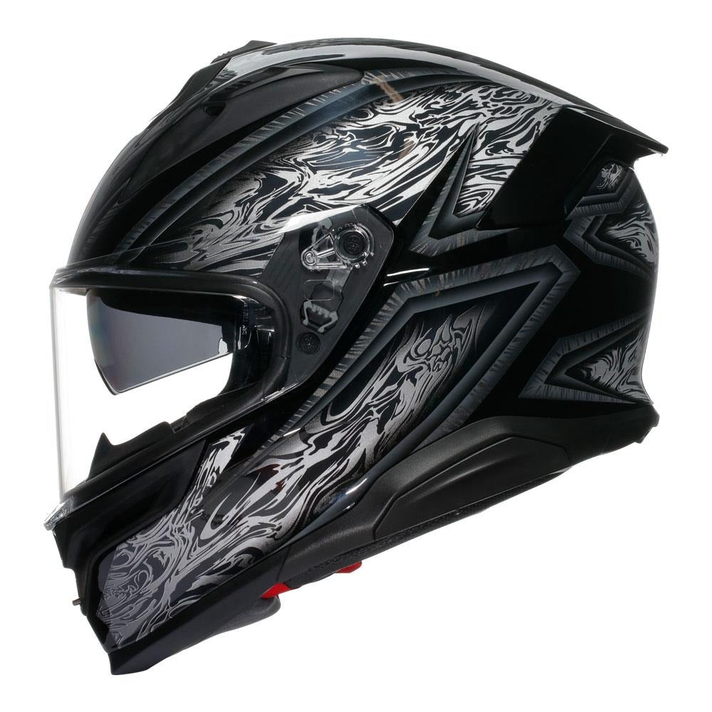 AGV K7 Damascus Black/Silver Helmet