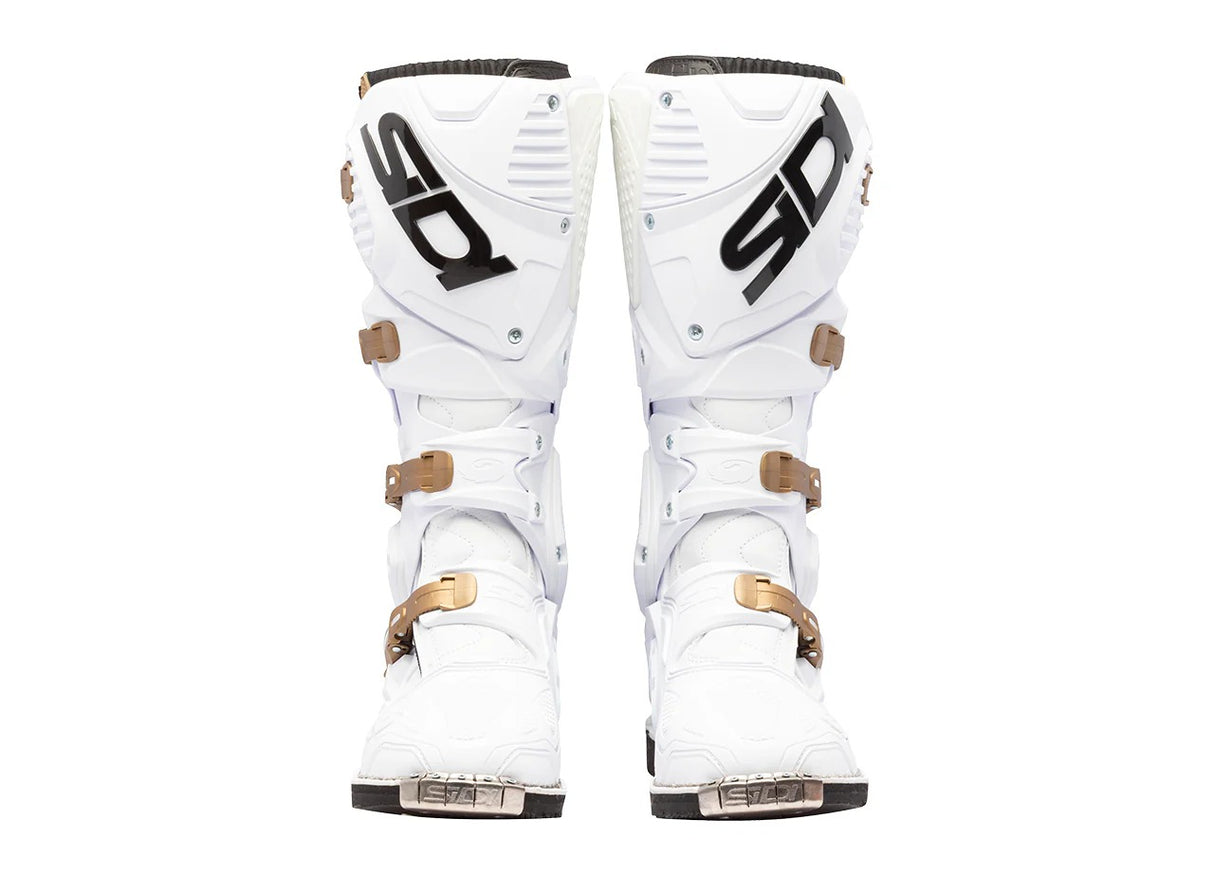 Sidi Crossfire 3 White/Bronze Boots