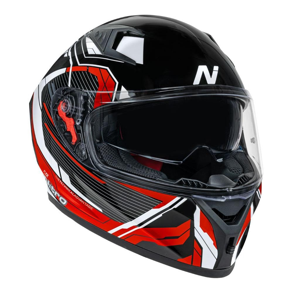 Nitro N501 DVS Fuse Gloss Red/White/Black Helmet