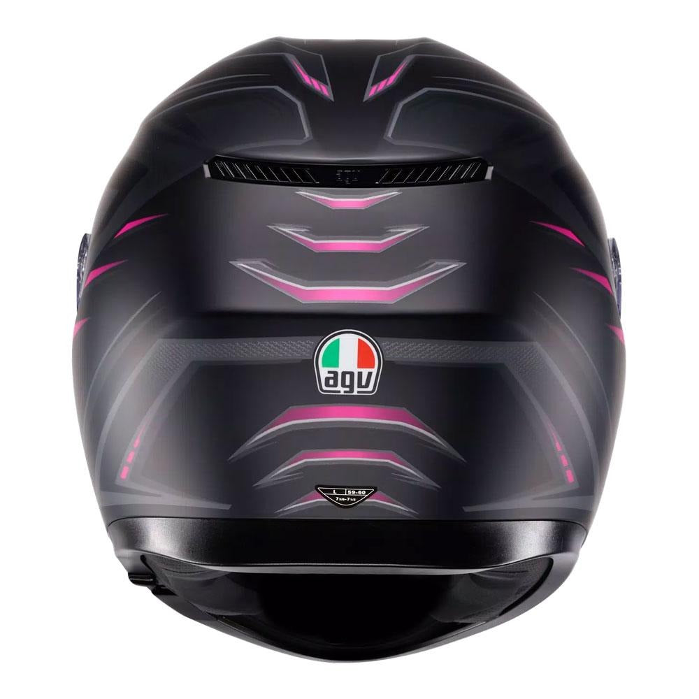 AGV K3 Syth Matte Black/Pink Helmet
