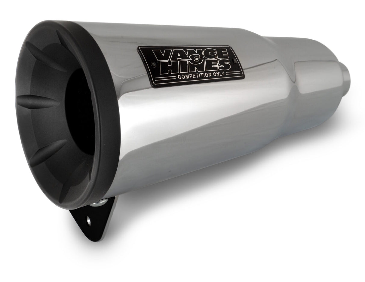 Vance & Hines VH-18627 Hi-Output Slip-On Muffler Chrome for Indian Scout 25-Up