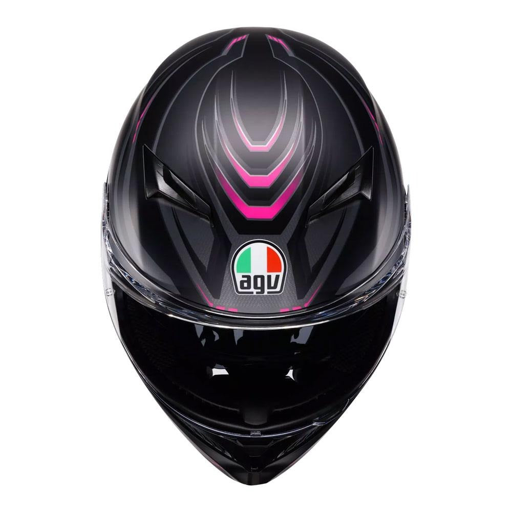 AGV K3 Syth Matte Black/Pink Helmet
