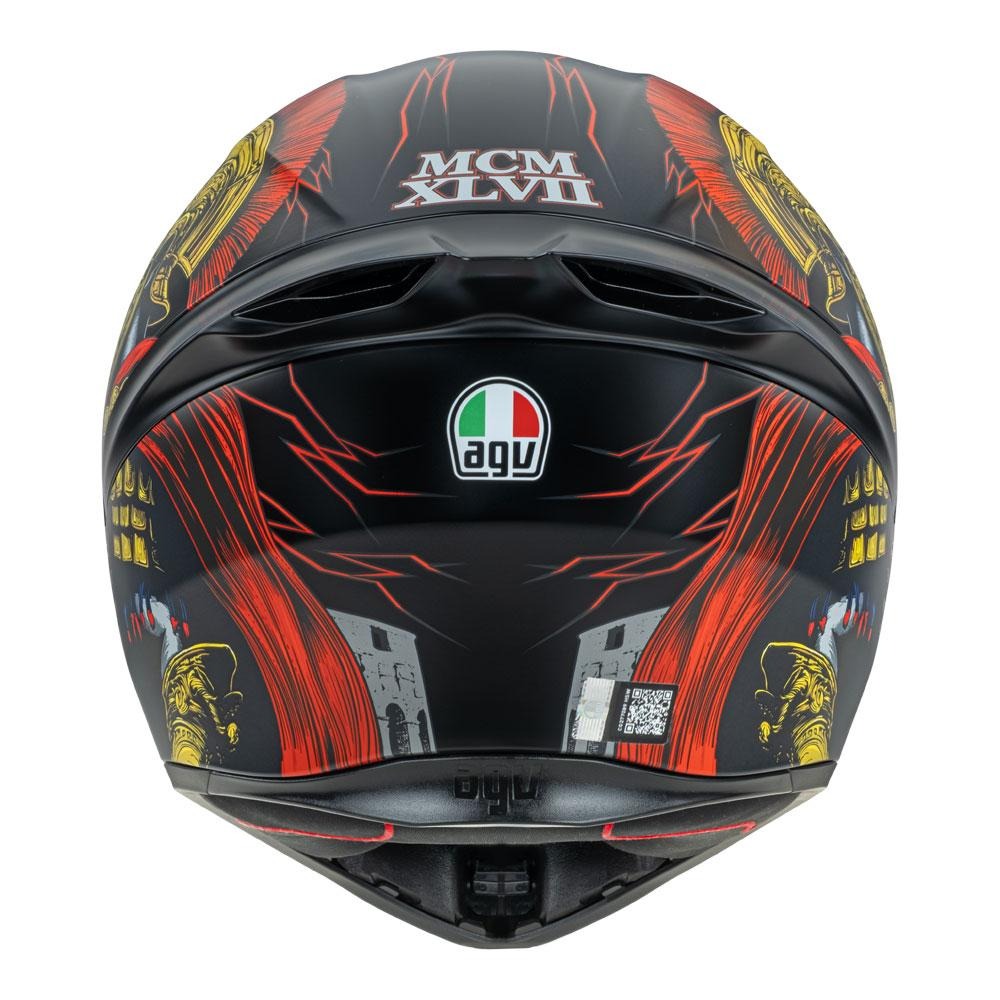 AGV K1 S Gladiator Matte Black/Gold/Red Helmet