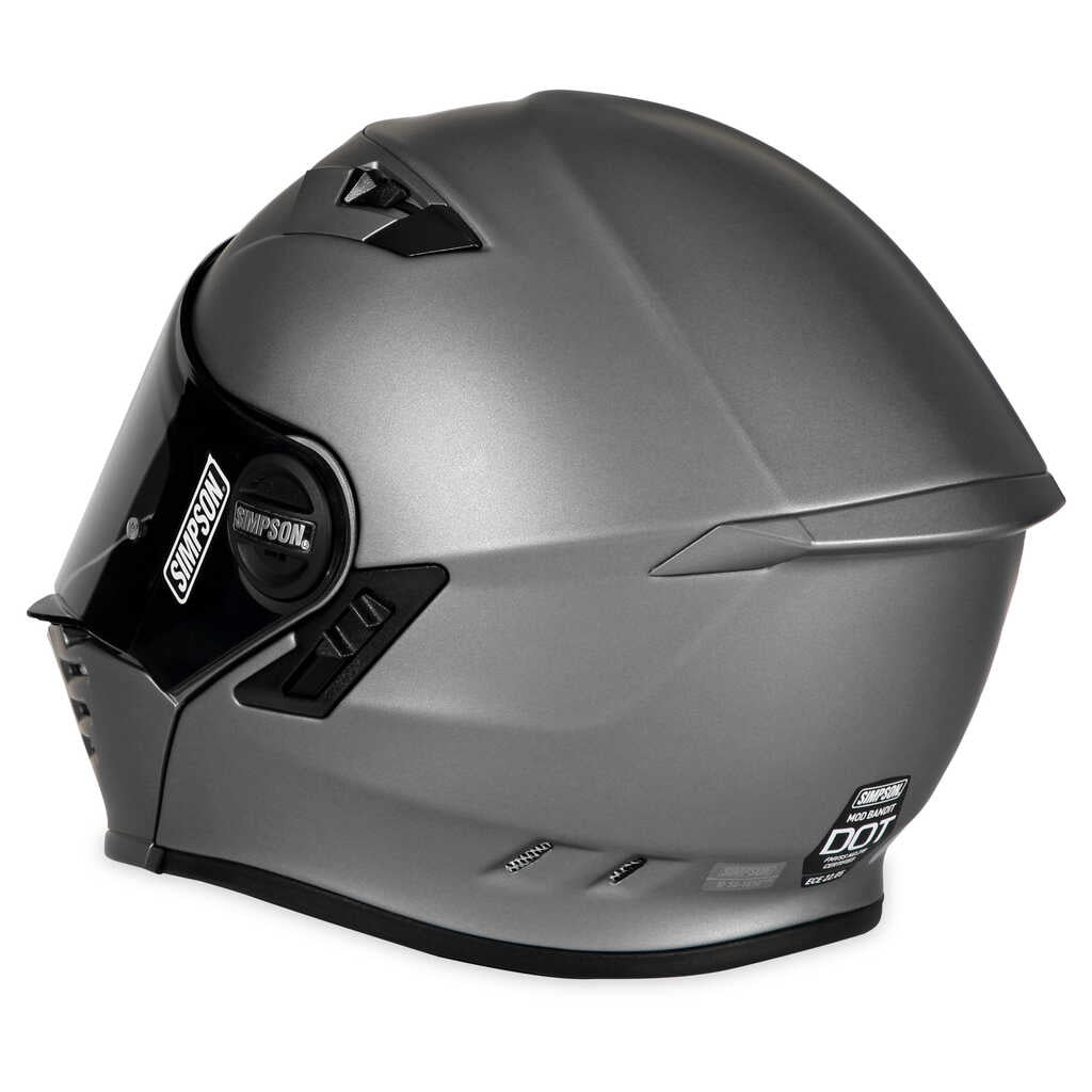 Simpson Darksome Flat Alloy Helmet