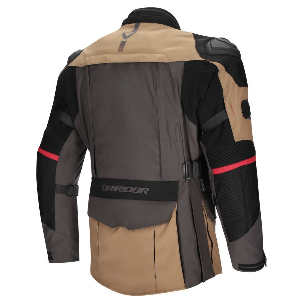 DriRider Vortex Adventure III Dark Grey/Brown/Black Textile Jacket