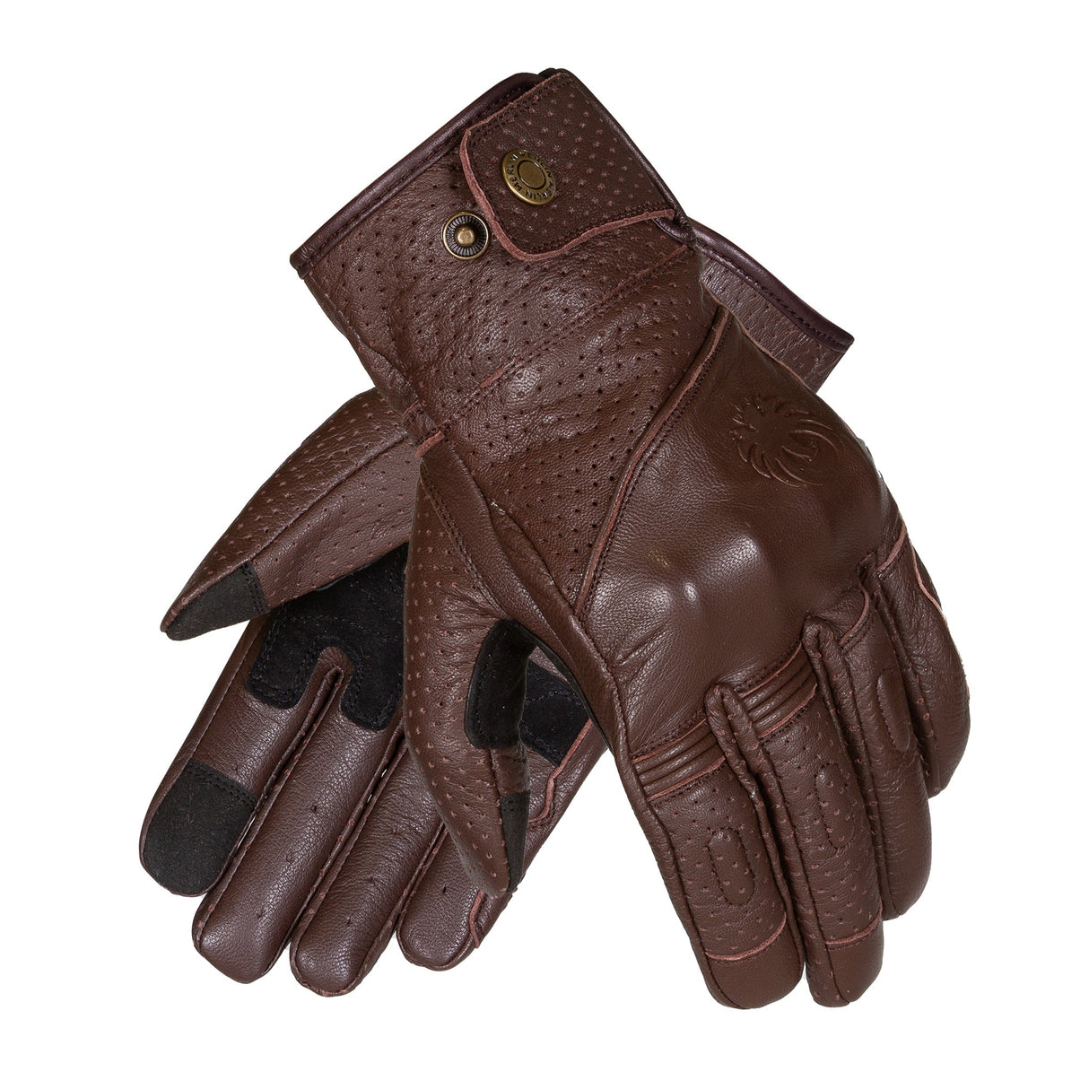 Merlin Legacy D3O Dark Brown Womens Leather Gloves