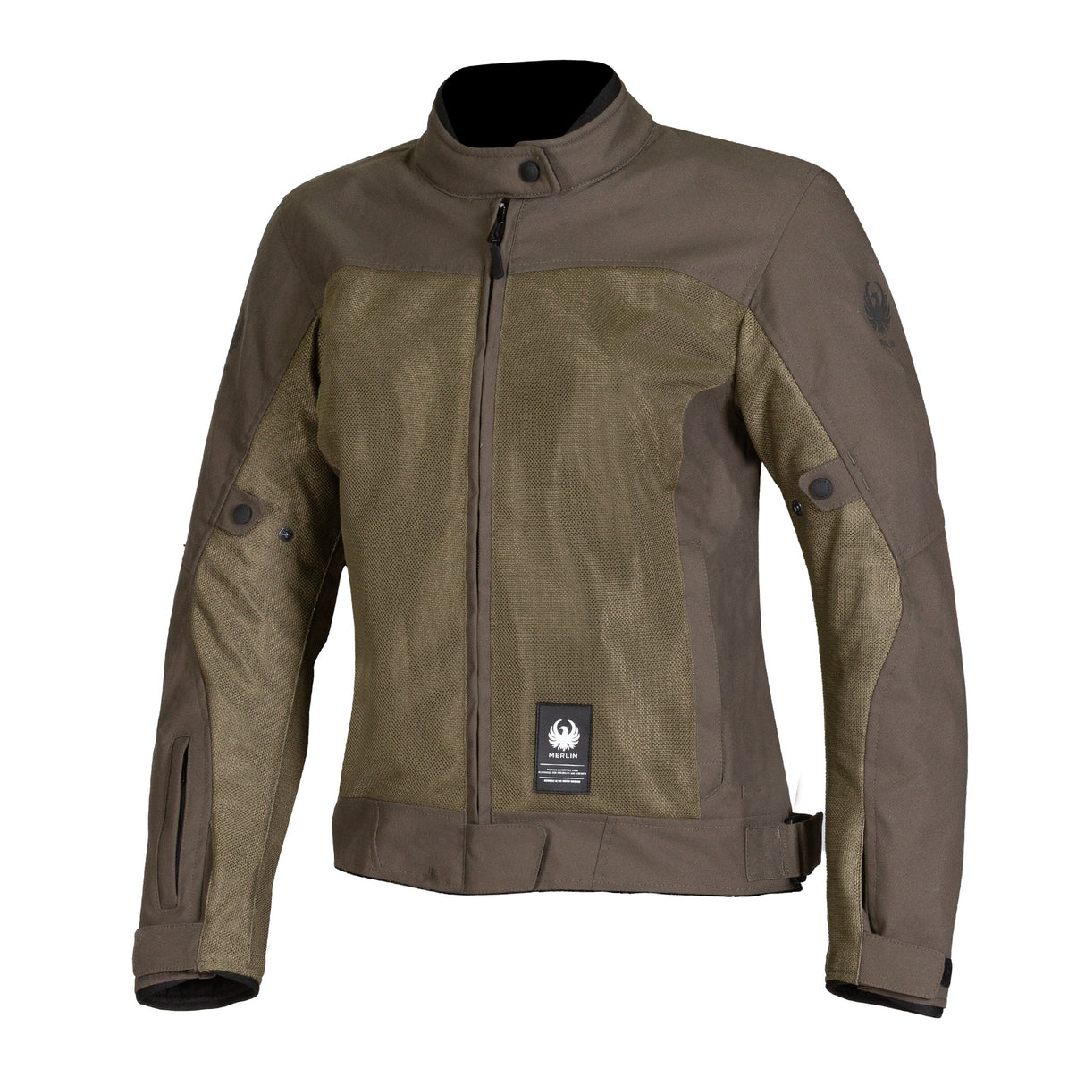 Merlin Prospect Air Mesh Olive Womens Textile Jacket