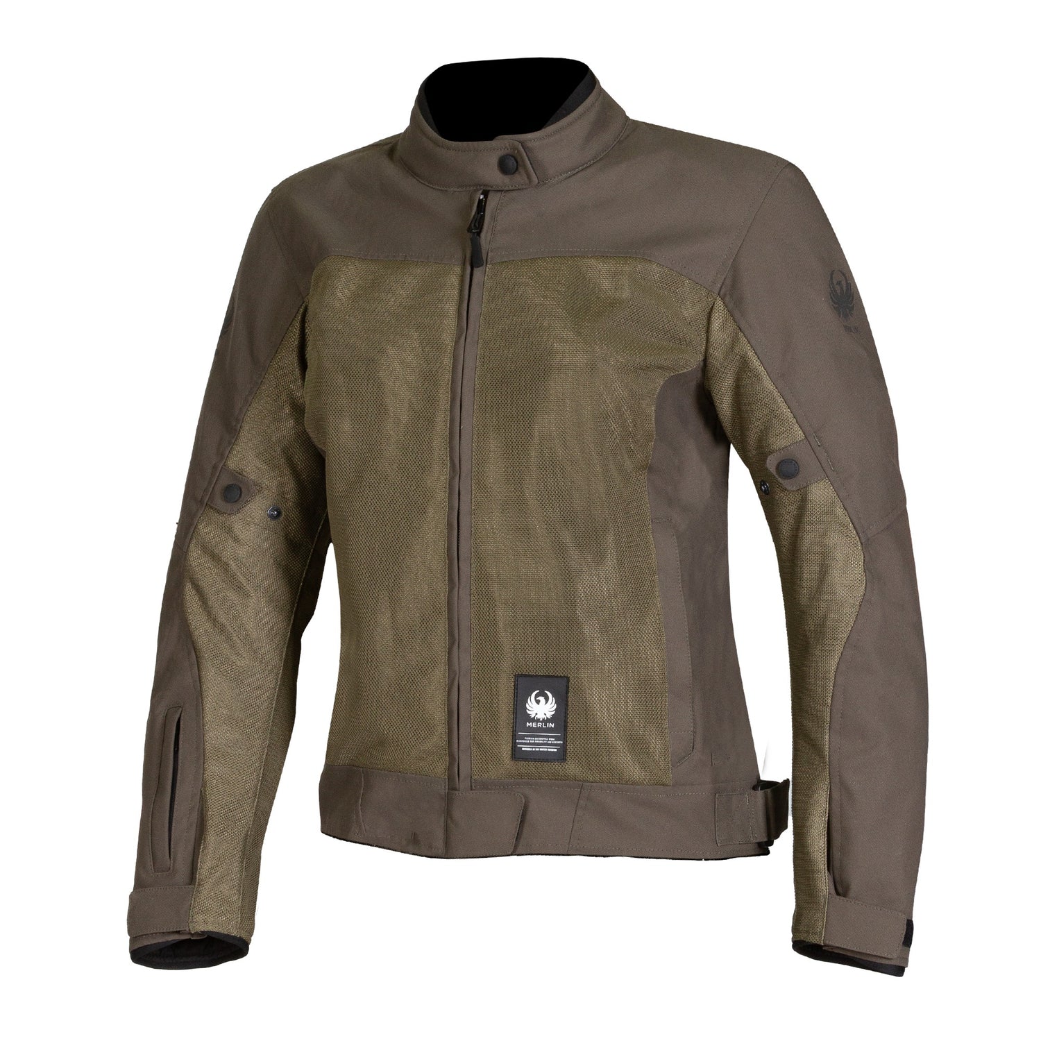 Merlin Prospect Air Mesh Olive Womens Textile Jacket