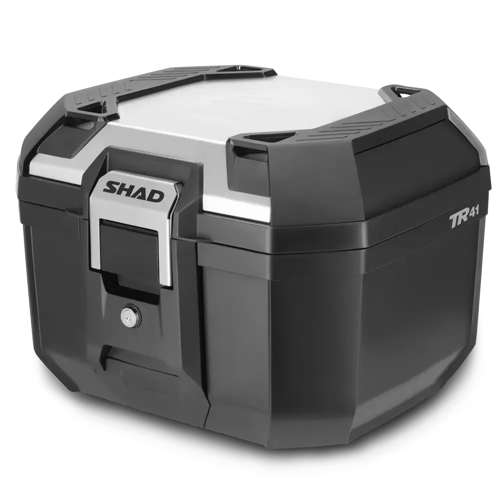 Shad TR41 Black/Aluminium 41L Top Case