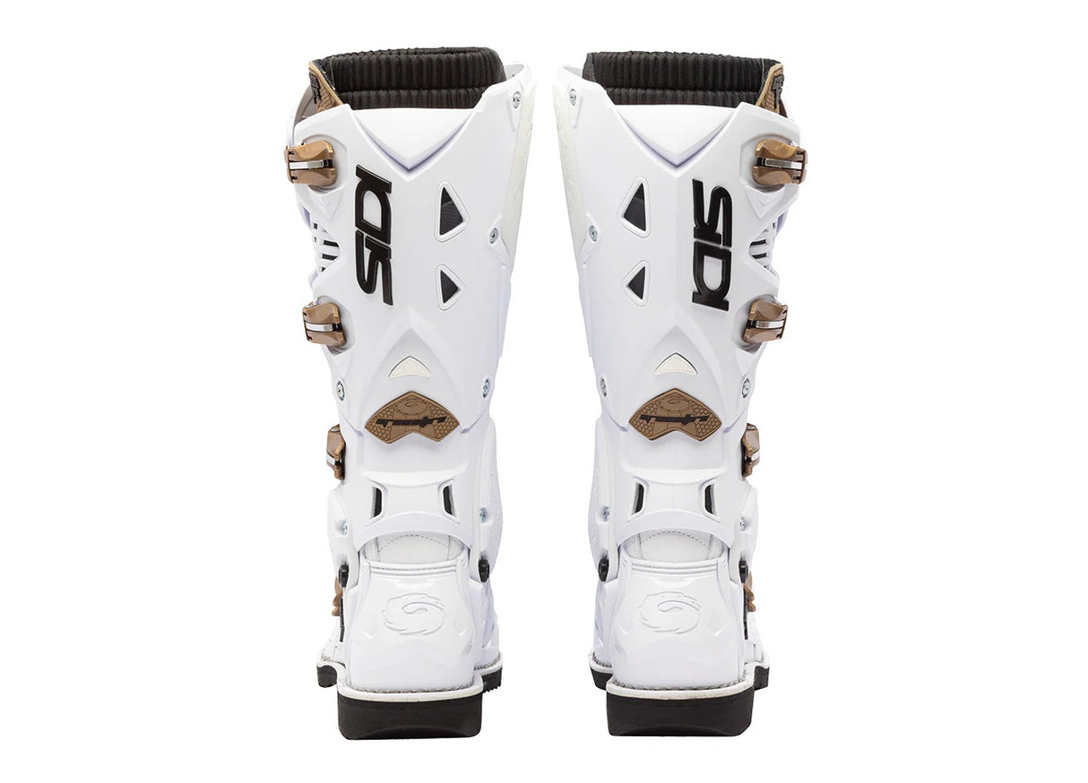 Sidi Crossfire 3 White/Bronze Boots