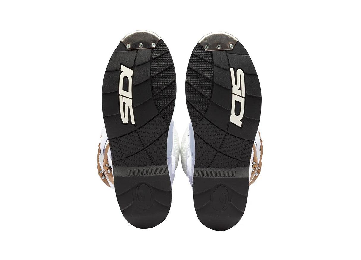 Sidi Crossfire 3 White/Bronze Boots