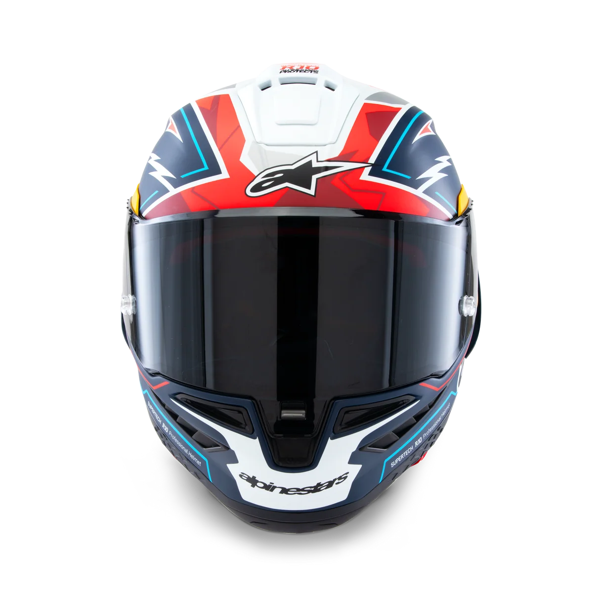 Alpinestars Supertech R10 Limited Edition Acosta Matte Blue/Red/White Helmet