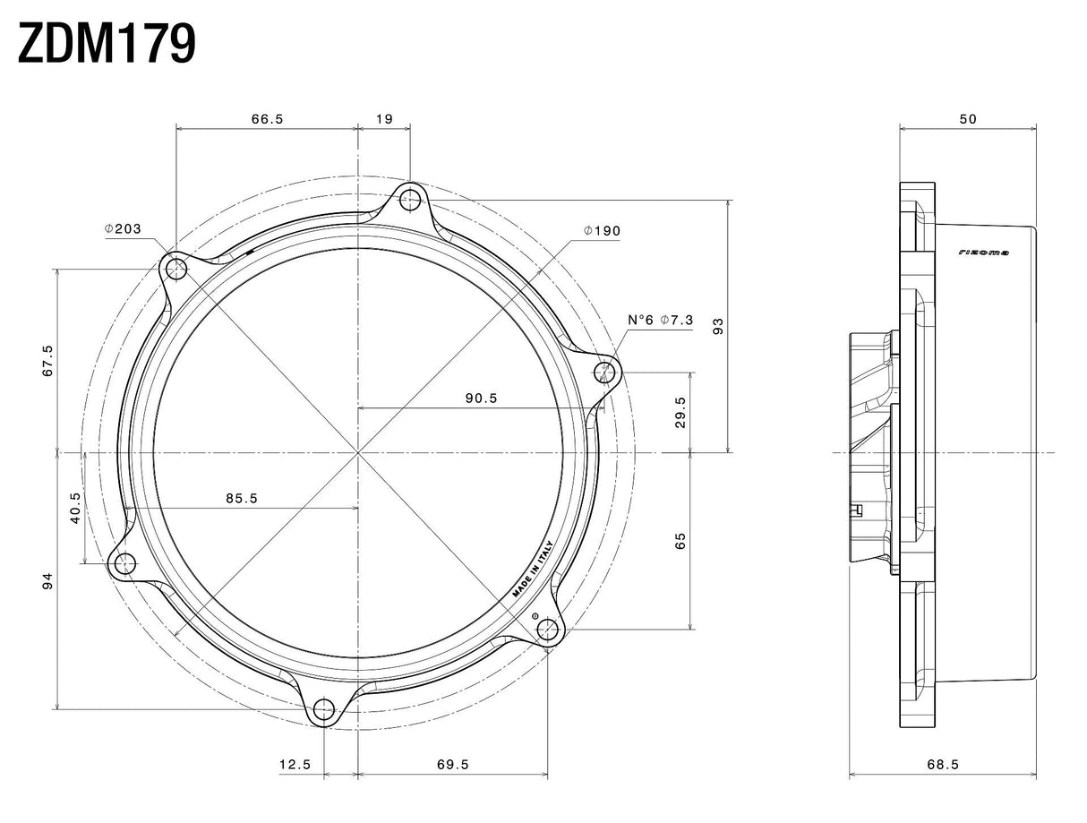 Rizoma R-ZDM179R Clutch Cover Red for Ducati V2 Models