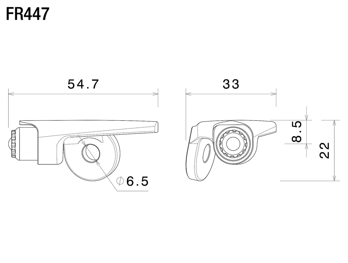 Rizoma R-FR447B Rear Light Unit Turn Signal Kit