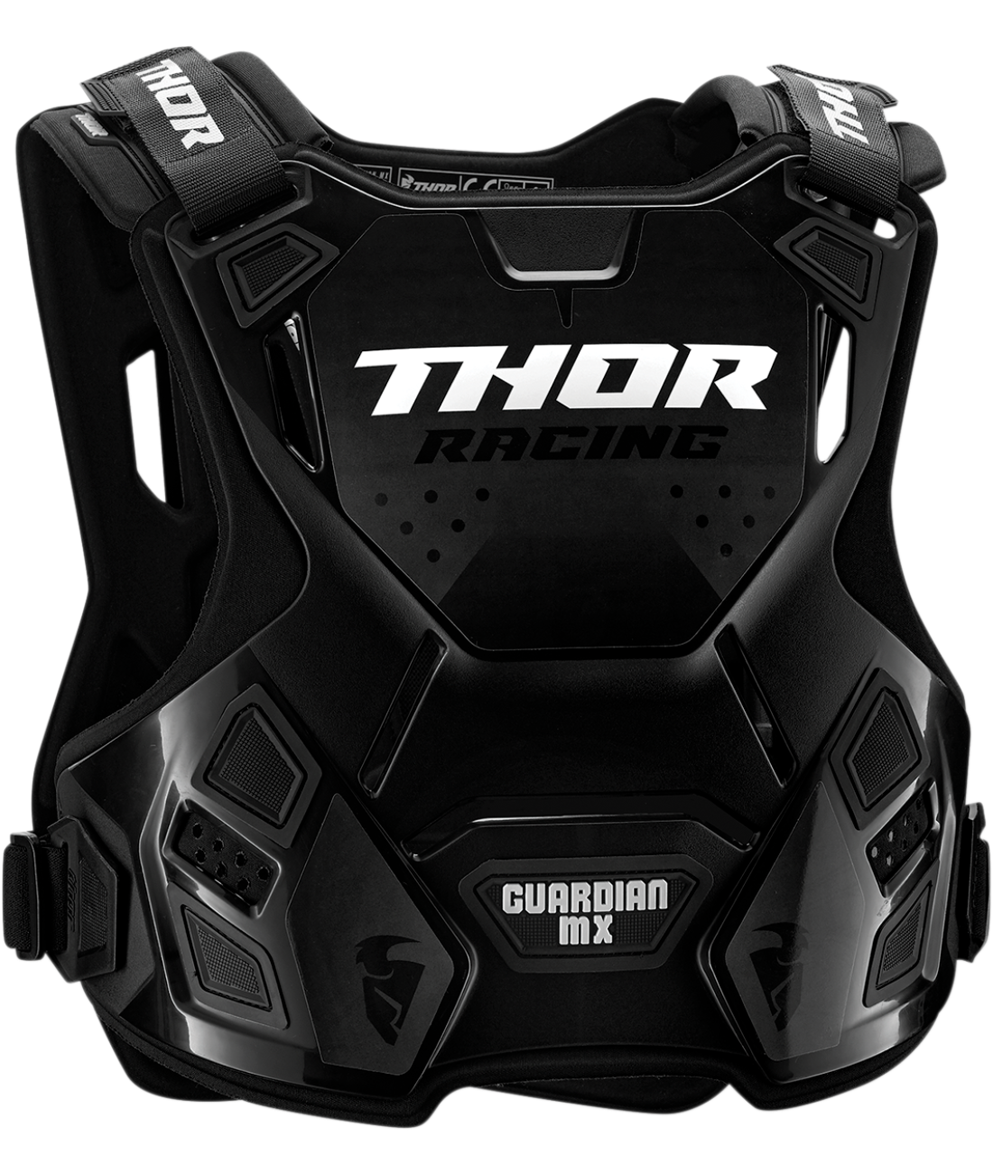 Thor 2026 Guardian MX Black Youth Chest Guard