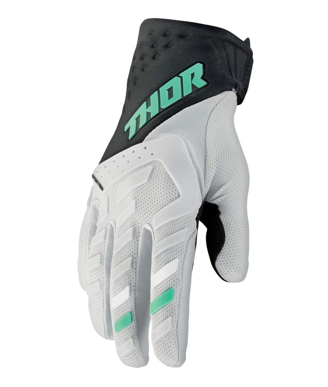 Thor 2025 Spectrum Black/Mint Womens Gloves