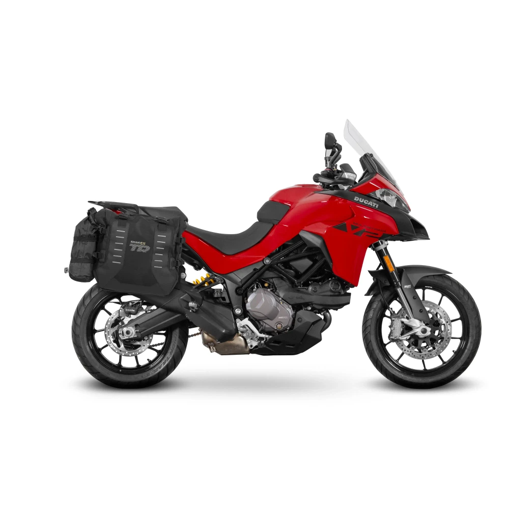 Shad 4P Series Pannier Fitting Kit for Ducati Multistrada 950/Multistrada 950S/Multistrada 1200/Multistrada 1260 16-24