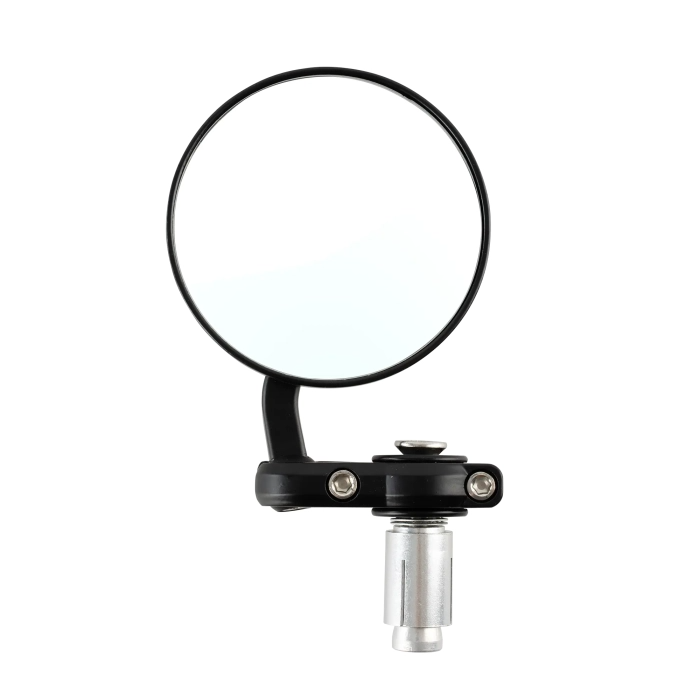 Oxford Bar End Mirrors Black (Pair)