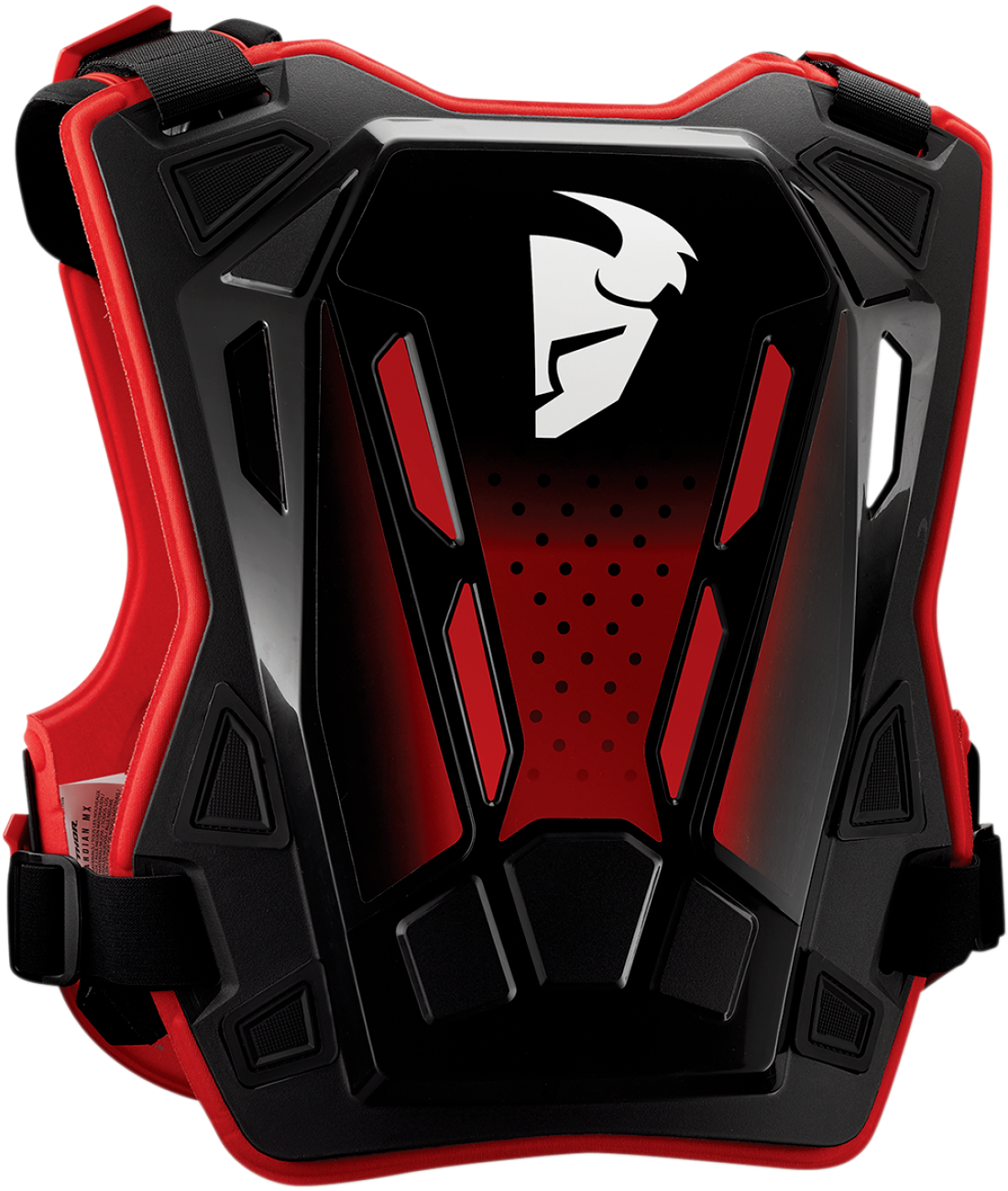 Thor 2026 Guardian MX Red/Black Youth Chest Guard