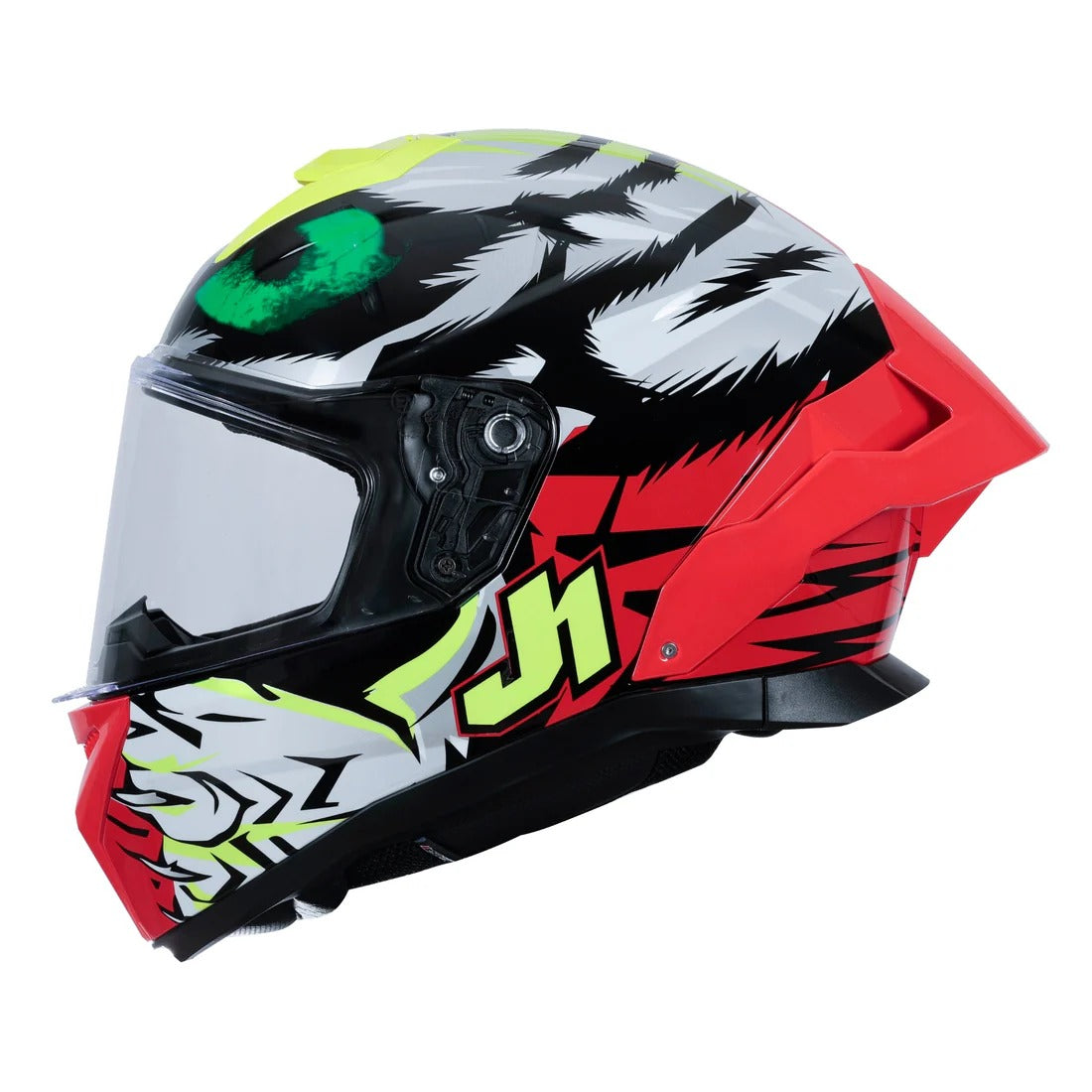 Just1 J-STR Demonic Gloss Red/Yellow/Black Helmet