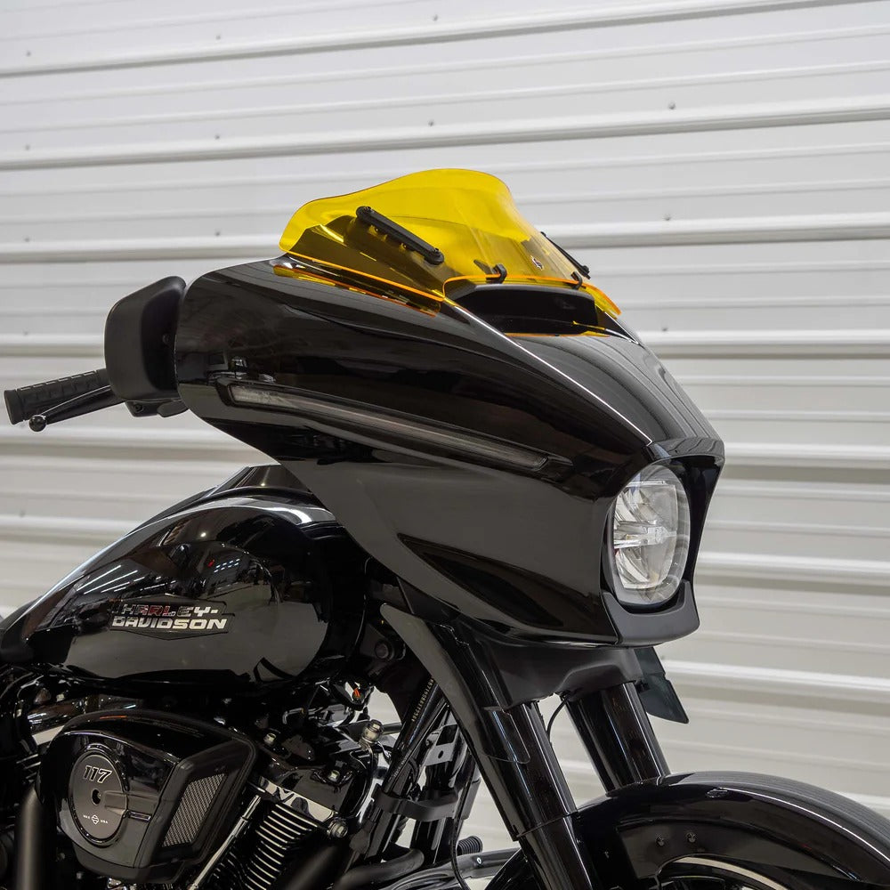 Klock Werks KKC-2310-0953 6.5" Flare Kolor Windshield Yellow for Harley-Davidson CVO Street Glide 23-Up/Street Glide 24-Up Models