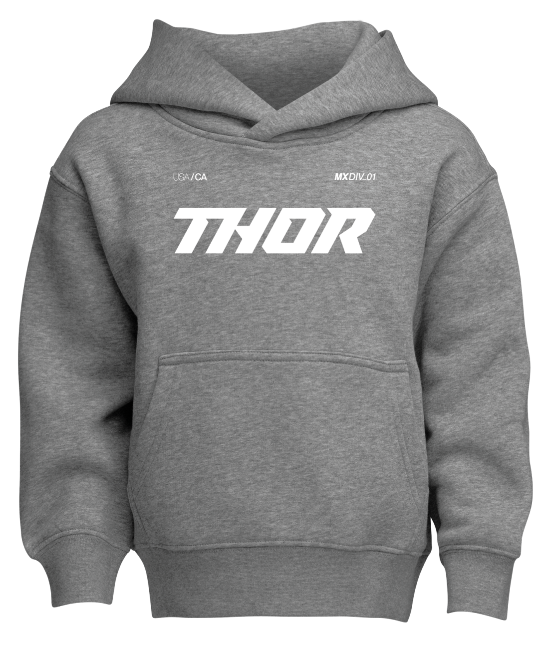 Thor 2026 Brave Heather Grey Youth Pullover Hoodie